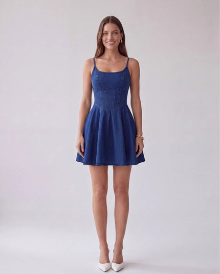 LUNEVIA DENIM DRESS - Sonata