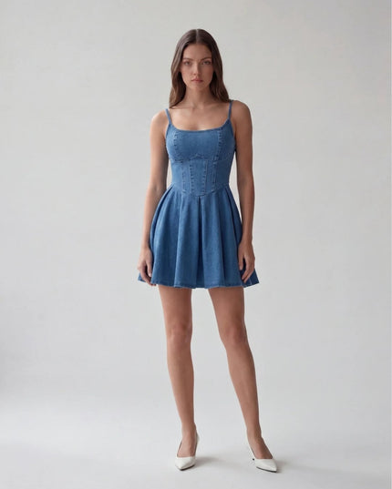 LUNEVIA DENIM DRESS - Sonata