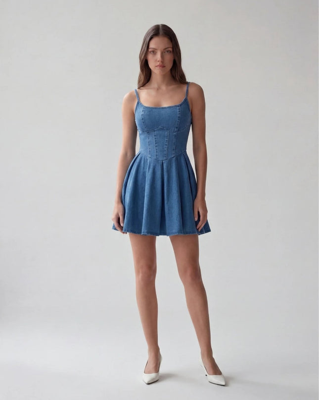 LUNEVIA DENIM DRESS - Sonata