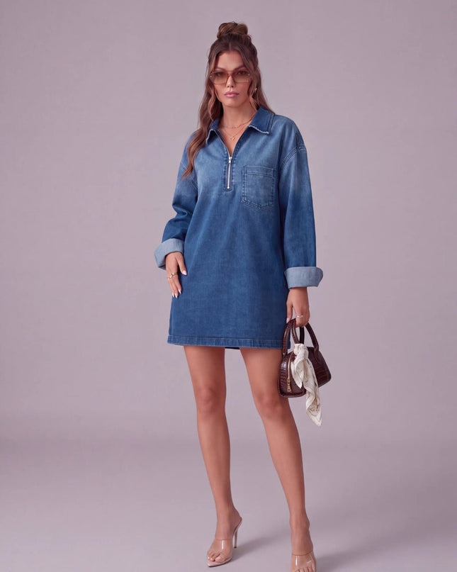 NOCTURNE DENIM DRESS - Sonata
