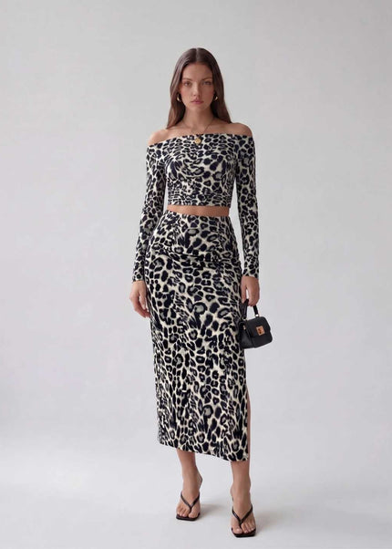 LEOPARDIA SKIRT SET - Sonata