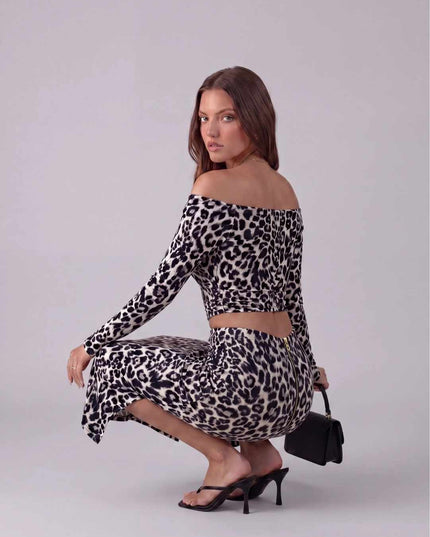 LEOPARDIA SKIRT SET - Sonata