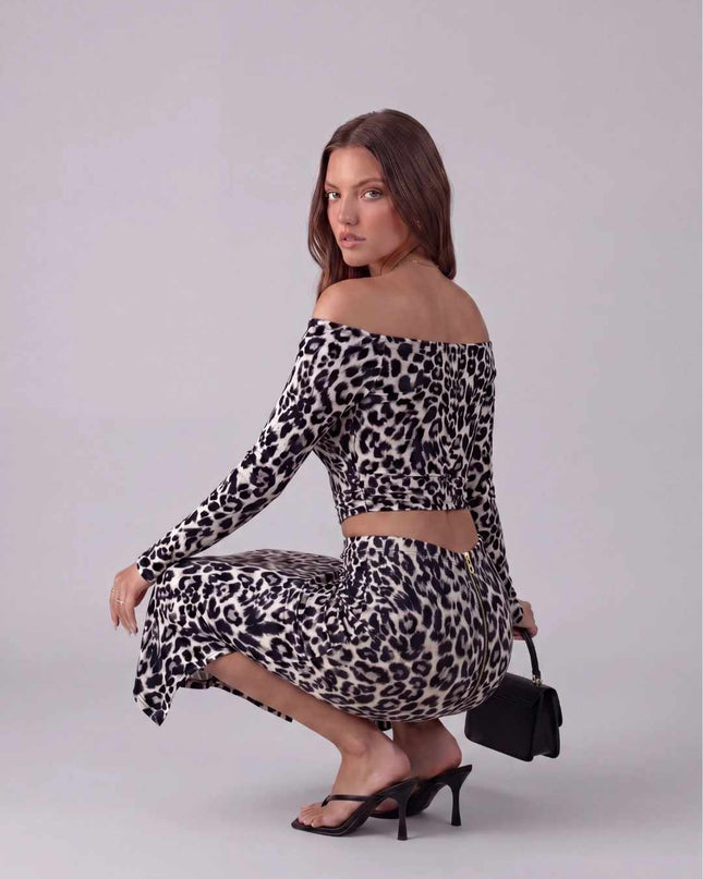 LEOPARDIA SKIRT SET - Sonata