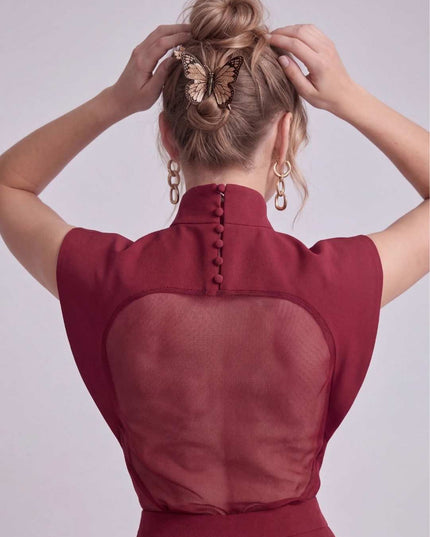 VIVIENNE CAPE JUMPSUIT