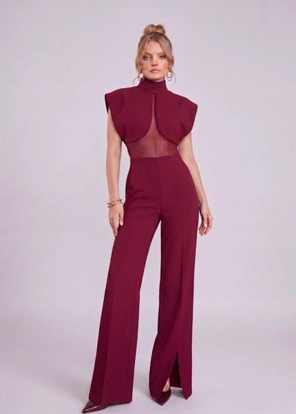 VIVIENNE CAPE JUMPSUIT