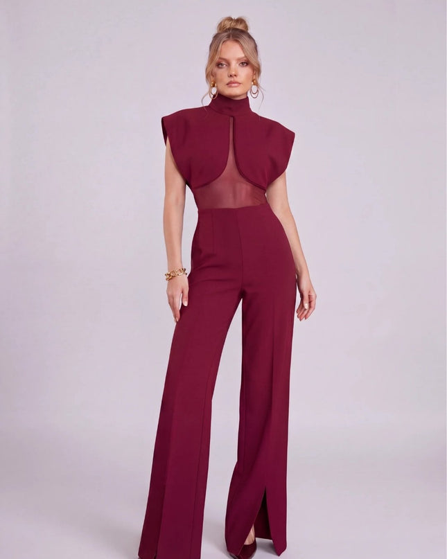 VIVIENNE CAPE JUMPSUIT