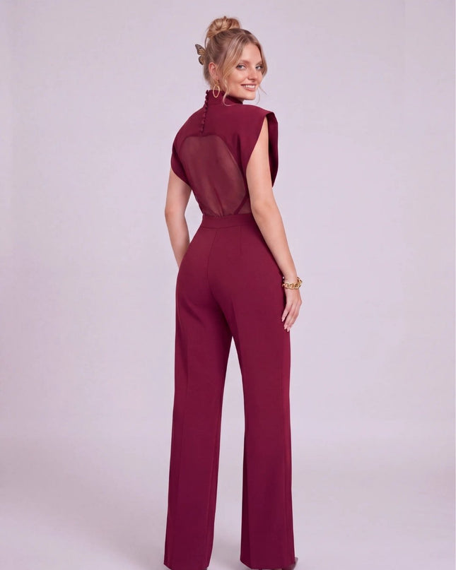 VIVIENNE CAPE JUMPSUIT