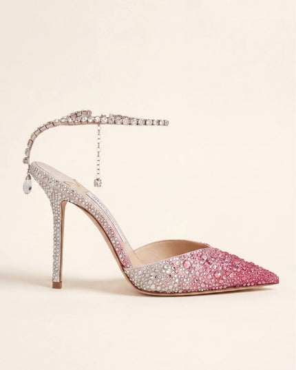 CRYSTAL D’ORSAY HEELS