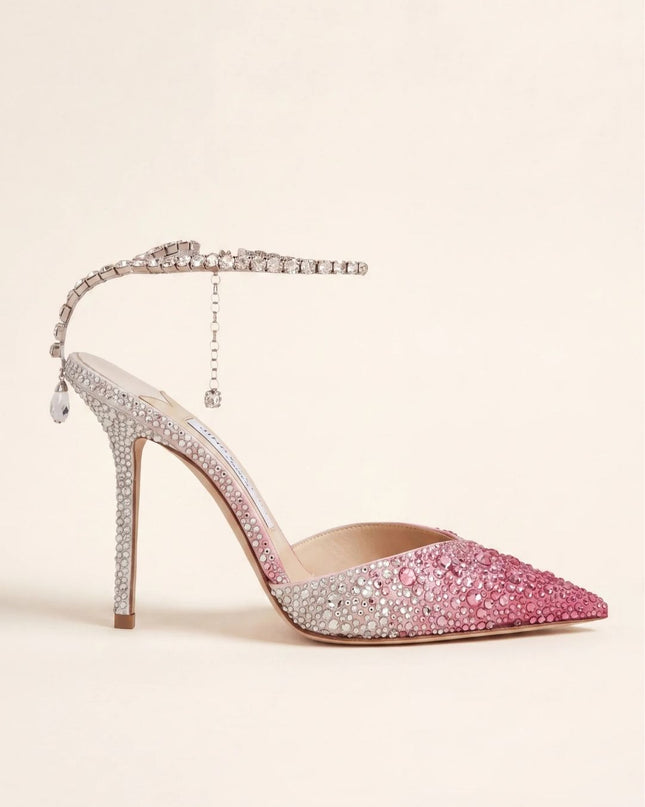 CRYSTAL D’ORSAY HEELS