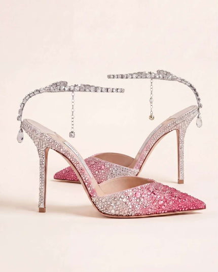CRYSTAL D’ORSAY HEELS