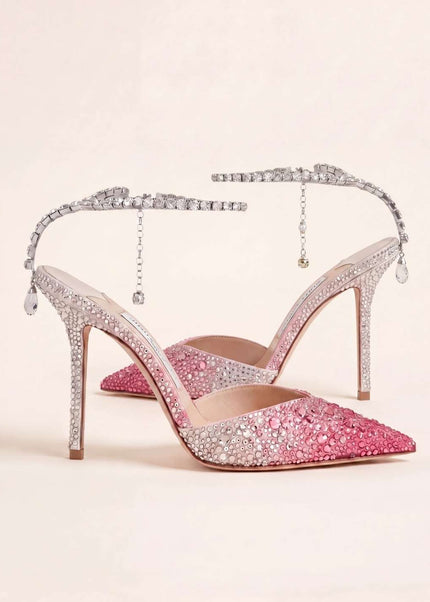 CRYSTAL D’ORSAY HEELS