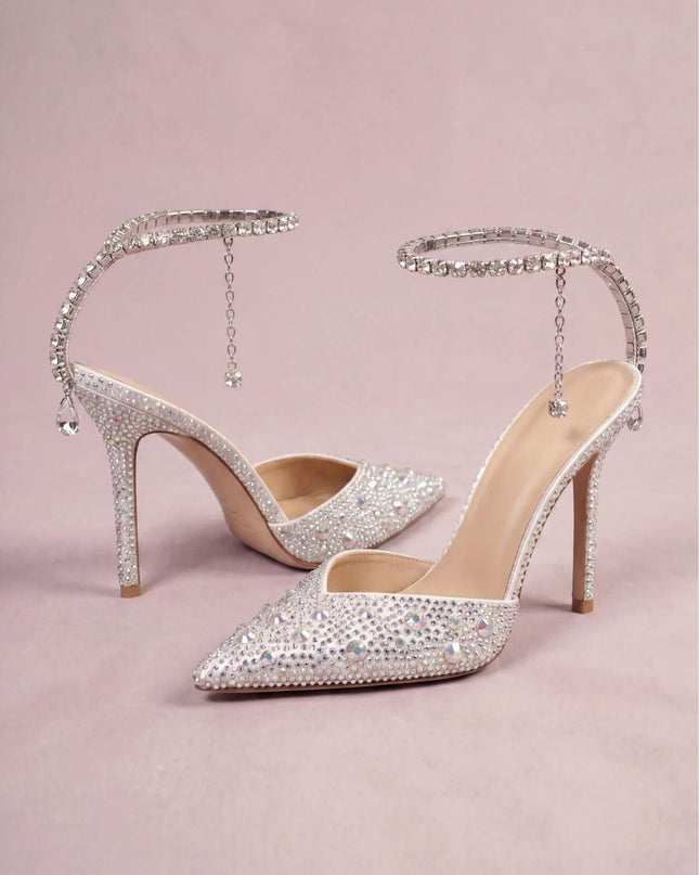 CRYSTAL D’ORSAY HEELS