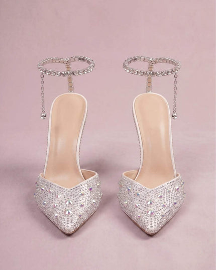 CRYSTAL D’ORSAY HEELS