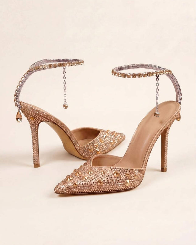 CRYSTAL D’ORSAY HEELS
