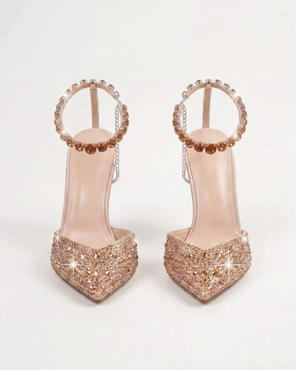CRYSTAL D’ORSAY HEELS