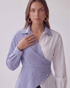 BLUE & WHITE / XS