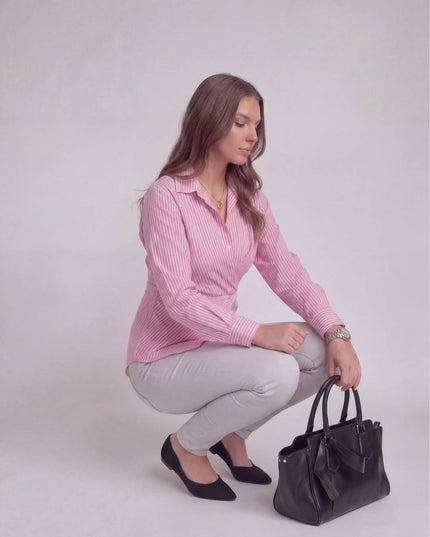 AZURE MUSE ASYMMETRIC SHIRT