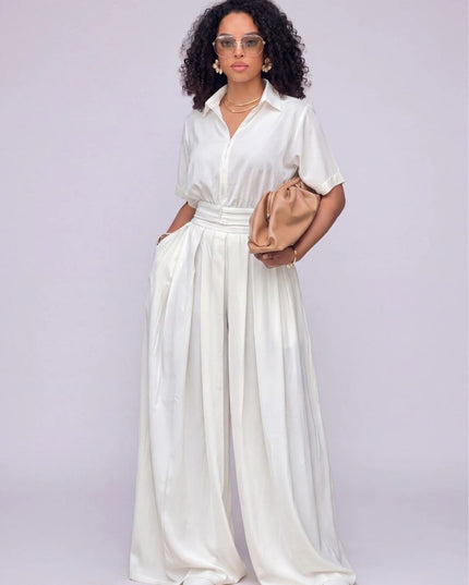 IVORY POISE PANT SET