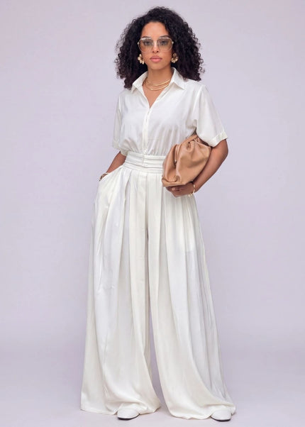 IVORY POISE PANT SET