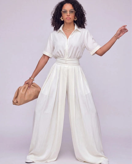 IVORY POISE PANT SET