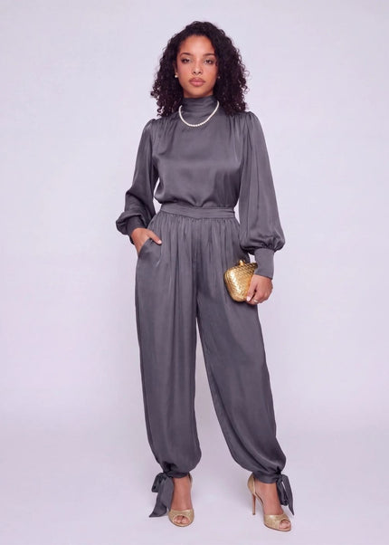 SILHOUETTE NOIRE PANT SET