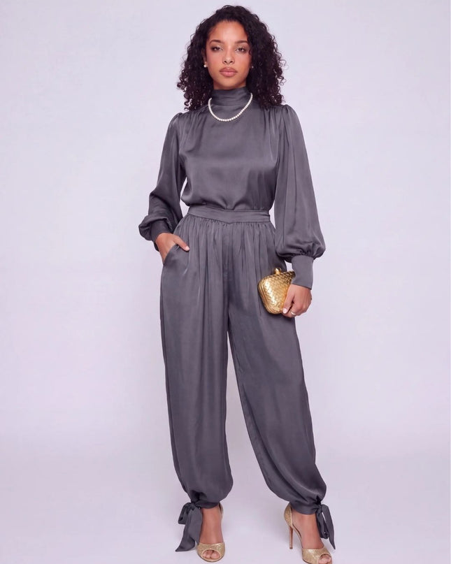 SILHOUETTE NOIRE PANT SET