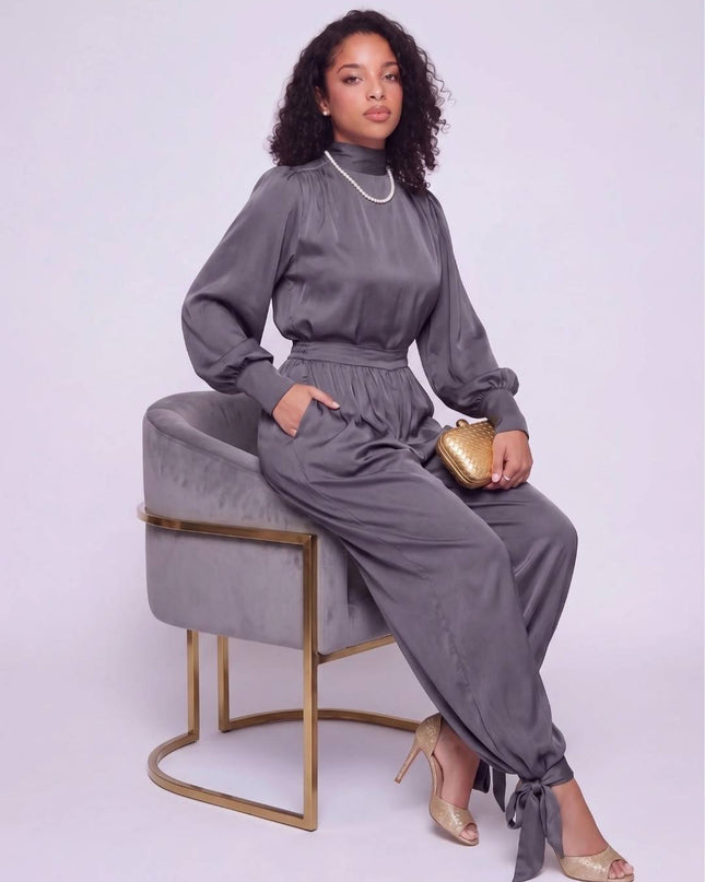 SILHOUETTE NOIRE PANT SET