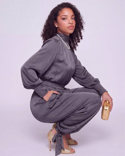 SILHOUETTE NOIRE PANT SET