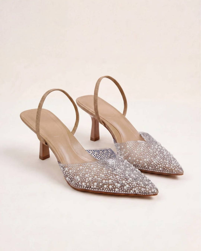 LUCÉRIA CRYSTAL HEELS