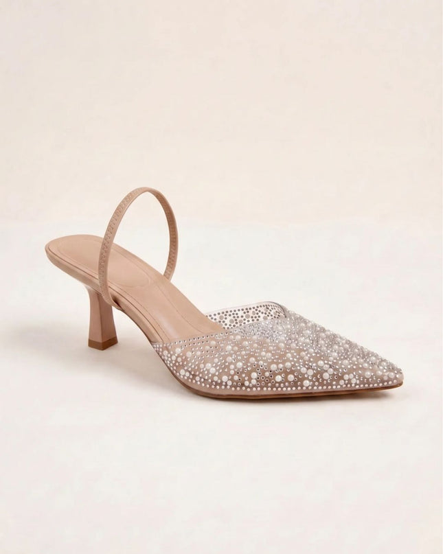 LUCÉRIA CRYSTAL HEELS