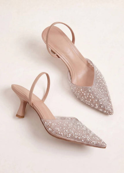 LUCÉRIA CRYSTAL HEELS
