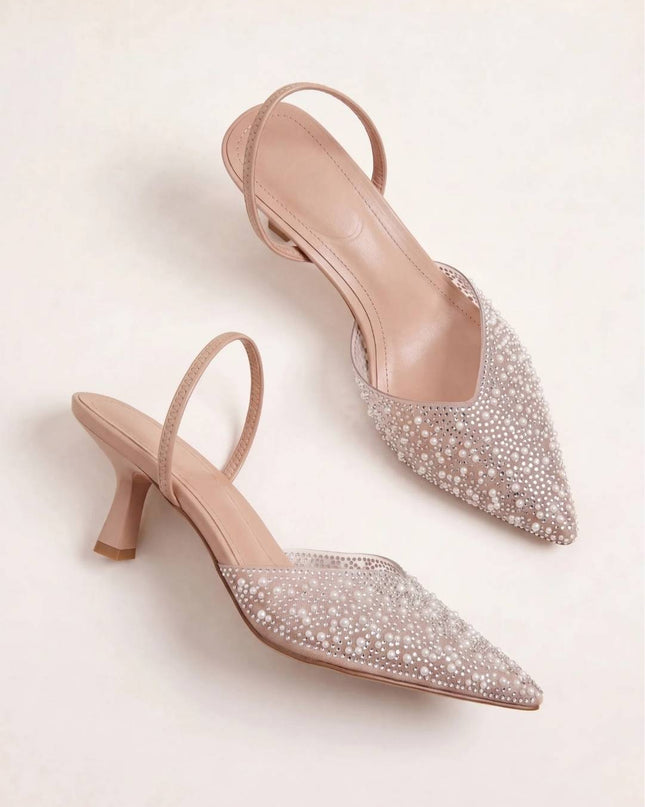 LUCÉRIA CRYSTAL HEELS