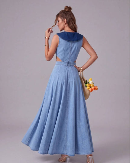 VELORA DENIM DRESS - Sonata