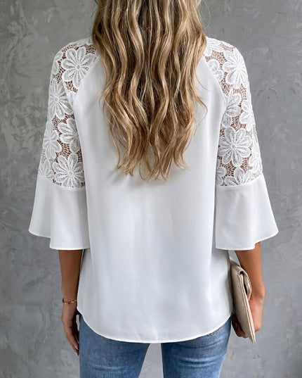IVORY FLEUR BLOUSE