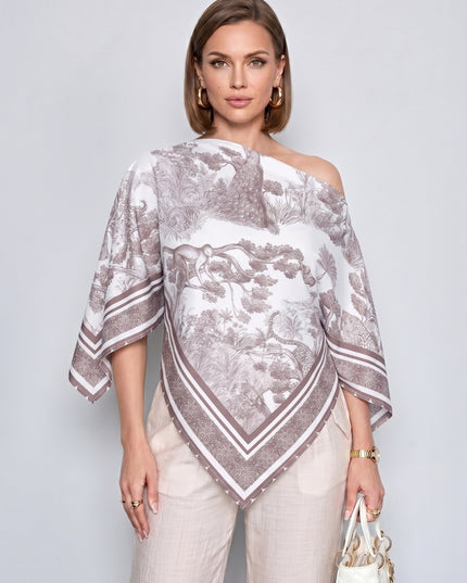 NAIROBI PONCHO TOP