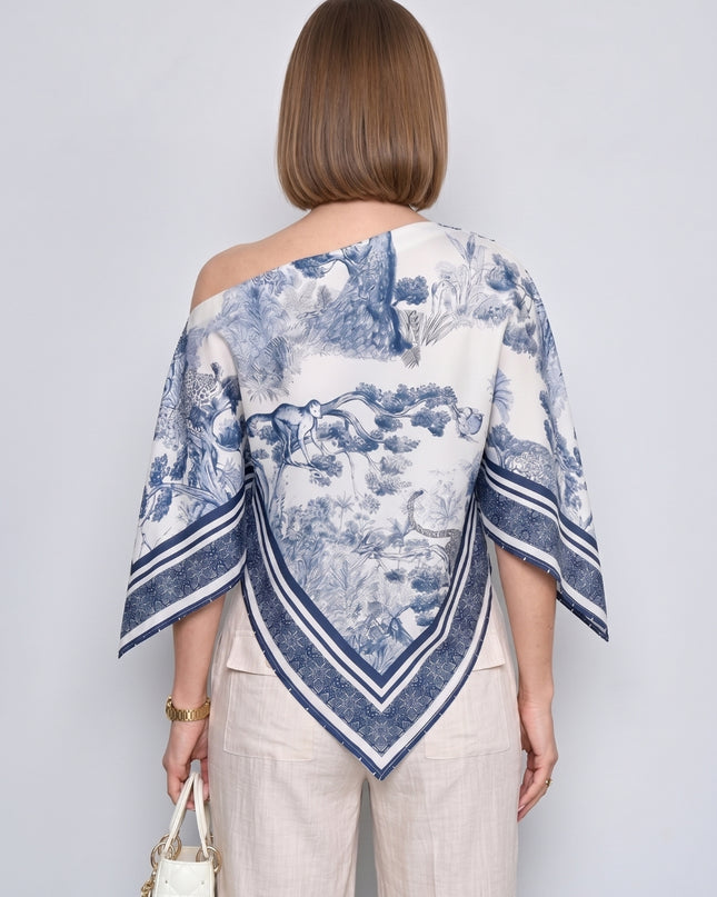 NAIROBI PONCHO TOP