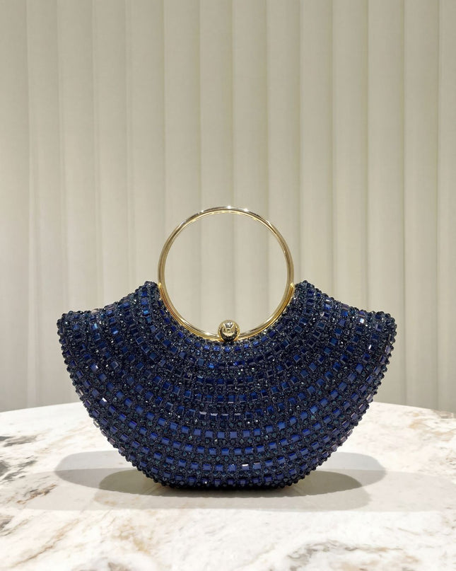 MIDNIGHT PEARL CLUTCH BAG