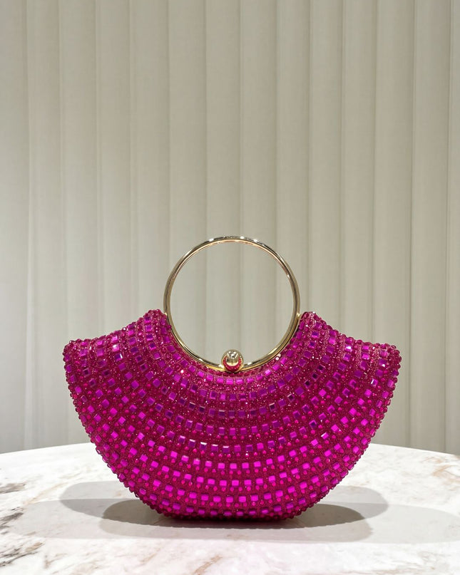 MIDNIGHT PEARL CLUTCH BAG