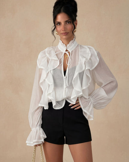 AURÉLIE RUFFLE BLOUSE - Sonata