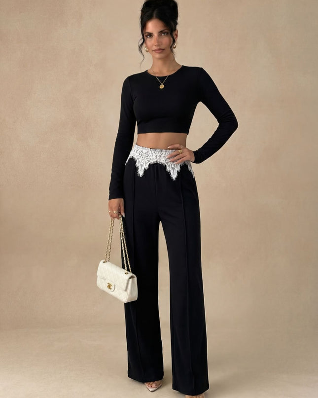 ELVÉNA LACE PANTS - Sonata