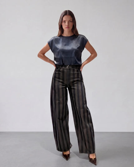 MONEA STRIPED PANTS