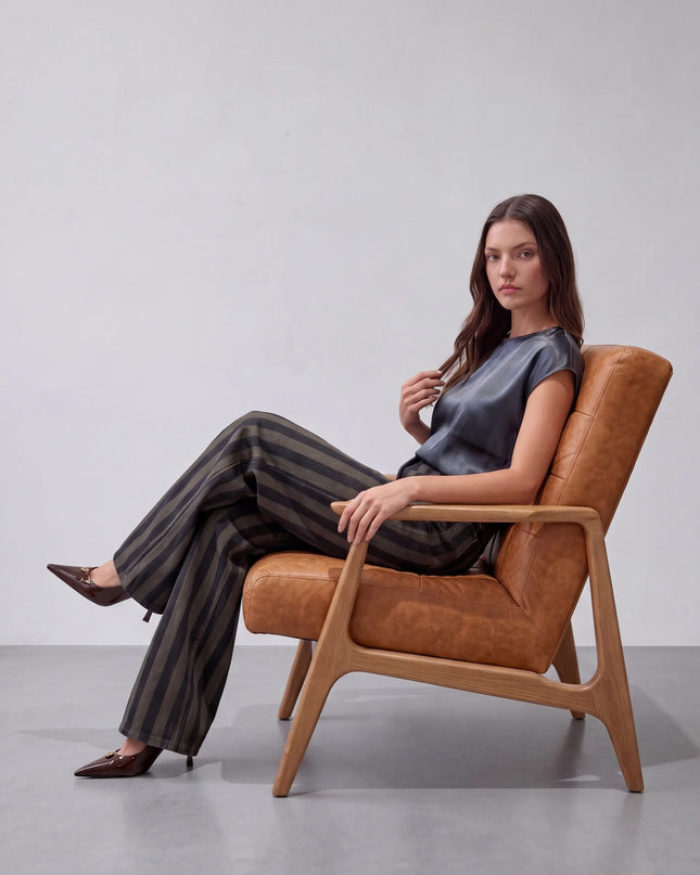 MONEA STRIPED PANTS