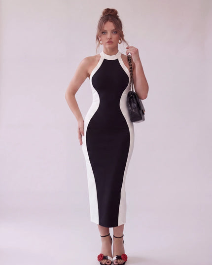 NOIR CONTOUR DRESS