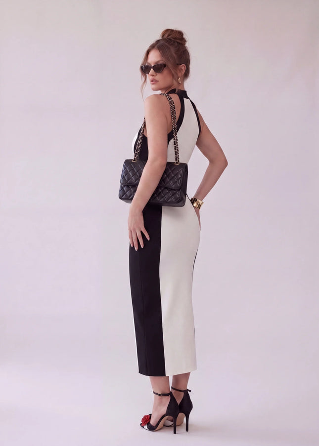 NOIR CONTOUR DRESS